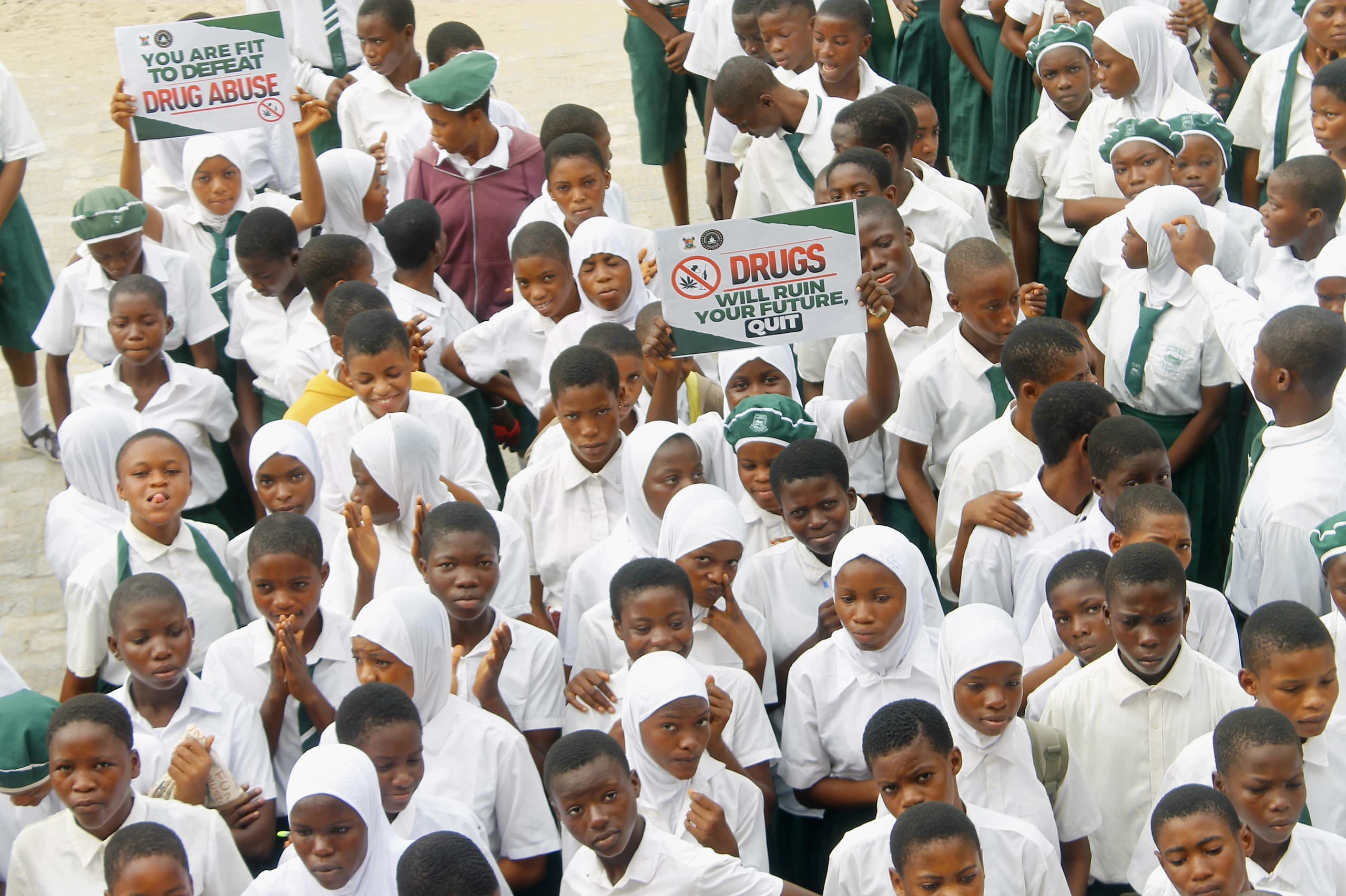 CAMPAIGN AGAINST DRUG ABUSE IN IBEJU-LEKKI TOWNSHIP